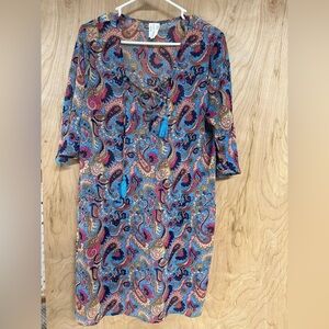 Lucky Brand swim cover size small